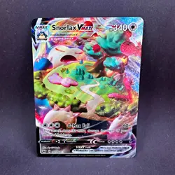 Pokemon TCG Snorlax VMAX 142/202 Swsh01 Sword & Shield Holo Ultra Rare - Image 1