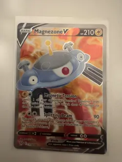 Pokemon TCG Magnezone V Sword & Shield - Lost Origin 175/196 Holo Ultra Rare - Image 1