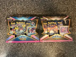 Pokemon TCG Shining Fates Mad Party Pin Collection Box (Set of 2) - Image 1