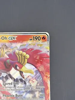 Ho-Oh GX - SM57 - Sun & Moon Promo - Pokemon TCG Card MP to HP Full Art - Image 5