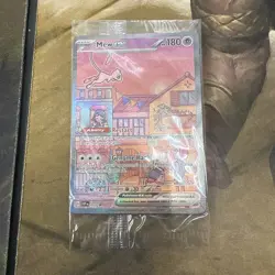 Mew ex SVP 053 Pokemon TCG Scarlet Violet 151 Black Star Promo Full Art SEALED B - Image 1