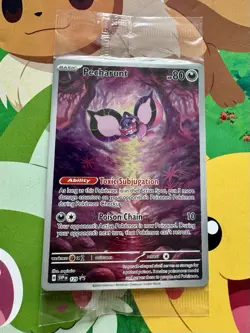 Pokemon TCG Pecharunt 129 Full Art Black Star Promo Shrouded Fable - New Sealed - Image 1