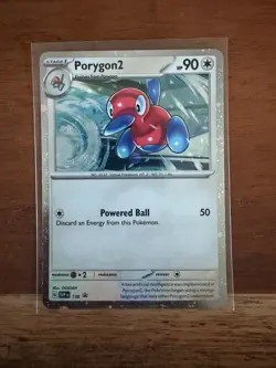 Porygon2 SVP 138 Black Star Promo Holo Stage 1 90 HP Pokemon TCG Card 2024 - Image 2