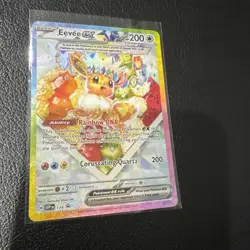 Pokemon TCG Eevee ex SVP 174 Prismatic Evolutions SPC Black Star Promo NM-M - Image 1
