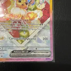 Pokemon TCG Eevee ex SVP 174 Prismatic Evolutions SPC Black Star Promo NM-M - Image 3