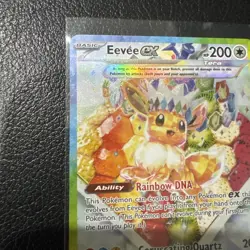 Pokemon TCG Eevee ex SVP 174 Prismatic Evolutions SPC Black Star Promo NM-M - Image 5