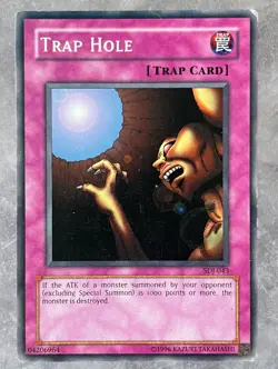 Trap Hole SDJ-043 | Starter Deck Joey | Common | Unlimited LP/MP YuGiOh TCG - Image 1