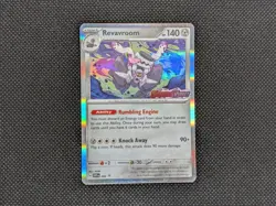 Pokemon TCG Revavroom SVP 008 Black Star Promo Scarlet & Violet Pre Release NM - Image 1