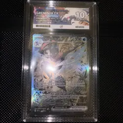 Pokemon TCG Greninja EX Scarlet & Violet SVP132 Shrouded Fable Black Star ACE 10 - Image 1
