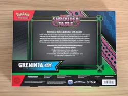 Pokemon TCG Greninja ex Special Illustration Collection Box - Shrouded Fable - Image 2