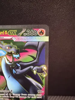 Pokemon TCG Mega Charizard X ex 109/094 Me02: Phantasmal Flames NM Holo - Image 3