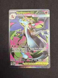 Pokemon TCG Mega Charizard X Ex 109/094 Phantasmal Flames Full Art - Image 1