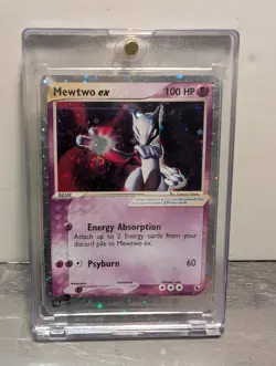 Mewtwo ex 101/109 Holo Rare Pokemon Card Ruby & Sapphire 2003 Vintage - Image 3