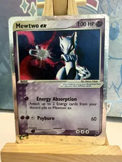Mewtwo ex 101/109 Holo – EX Ruby & Sapphire (2003) Pokemon Card - Image 1