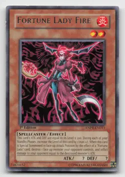 Fortune Lady Fire - ANPR-EN011 - NM - Rare - 1st ed - Yugioh - Image 1