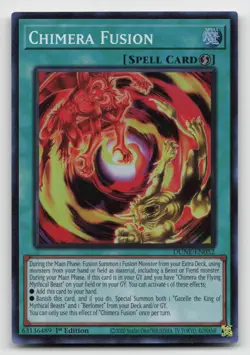 Chimera Fusion - MP24-EN221 - NM - Ultra Rare - 1st ed -Yugioh - Image 1