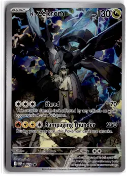 N's Zekrom 031 Holo Promo ME: Mega Evolution Promo Pokemon NM - Image 1