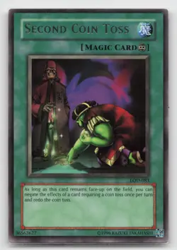 Yugioh Second Coin Toss LOD-083 Rare - Image 1