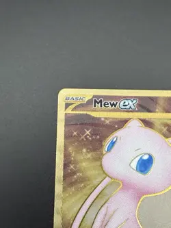 Pokemon Mew ex 205/165 SV Scarlet & Violet 151 Hyper Rare Holo Full Art Metal - Image 4