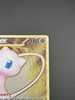 Pokemon Mew ex 205/165 SV Scarlet & Violet 151 Hyper Rare Holo Full Art Metal - Image 5