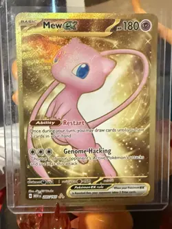 Mew ex 205/165 Sv: Scarlet & Violet 151 Holographic Card NM - Image 1