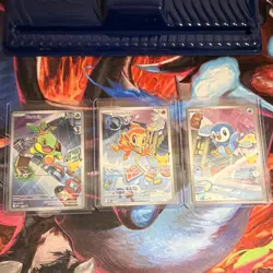 Pokemon TCG First Partner Holo Promo 3 Card Lot Series 1 Piplup Turtwig Chimchar - Image 1
