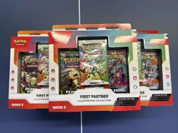 Pokemon TCG First Partner Illustration Collection Series 2 New Sealed Lot of 17 - Image 2