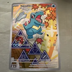 Pokemon TCG: Totodile 048 BlackStar Promo | First Partner | 30th Anniversary - Image 1