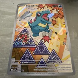 Pokemon TCG: Totodile 048 BlackStar Promo | First Partner | 30th Anniversary - Image 3