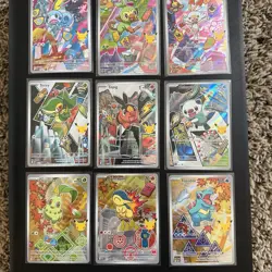 Pokemon TCG First Partner Illustration Collection Series 2 Full Set (9 Cards) NM - Image 3