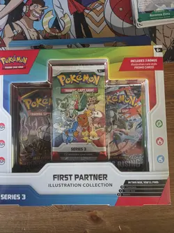 Pokemon TCG First Partner Illustration Collection Series 3 English Promo Cards - Image 1