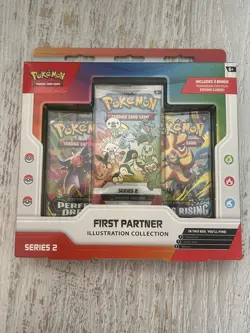 Pokemon TCG First Partner Illustration Collection Series 2 Sealed Promo Box UK - Image 1