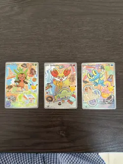Pokemon TCG First Partner Illustration Series 3 Promo Cards Gen 6 Kalos - Image 1