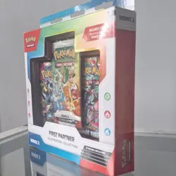 Pokemon TCG First Partner Illustration Collection Series 3 Box 3 Cards Promo - Image 3