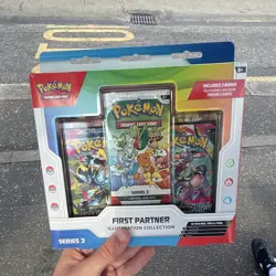 Pokemon TCG First Partner Illustration Collection Series 3 Box Promo Cards 2026 - Image 1