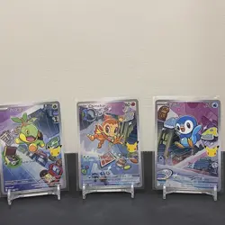 30th Anniversary First Partner Sinnoh Region Set of 3 Promo Pokemon TCG English1 - Image 1