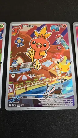 Pokemon TCG First Partner Series 3 x 3 Cards Treeko Torchic Mudkip Promo Set - Image 3