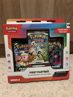Pokemon TCG First Partner Illustration Collection Series 2 Box + 3 Promo Cards - Image 1