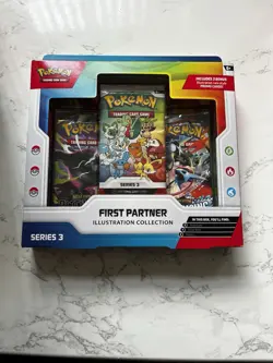 Pokemon TCG First Partner Illustration Collection Series 3 - 2 Packs, 3 Promos - Image 2