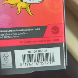 Pokemon TCG First Partner Illustration Collection Series 3 Box Promo English 6+ - Image 3