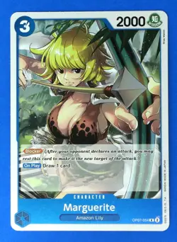 500 Years in the Future Marguerite #OP07-054 FOIL ONE_PIECE CARD Rare - Image 1