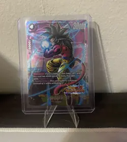 Bandai Dragon Ball Super Card Game Son Goku: GT FB04-109 R Foil 30000 - Image 1