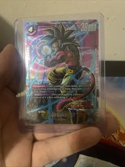 Bandai Dragon Ball Super Card Game Son Goku: GT FB04-109 R Foil 30000 - Image 2