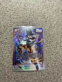 Bandai Dragon Ball Super Card Game Son Goku FB01-139 SCR Alt Art - Image 2