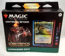 MAGIC The Gathering Hosts Of MORDOR Commander Deck Lord of Rings NEW UNOPENED - Image 1