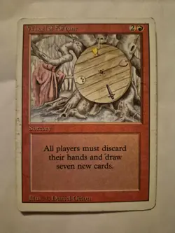 MTG 1994 Wheel of Fortune 3rd Revised Edition Magic the Gathering - Image 1
