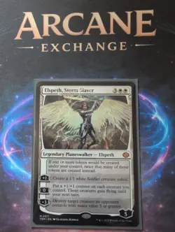 Magic the Gathering Elspeth Storm Slayer Regular Card M0011 Tarkir Dragonstorm - Image 1