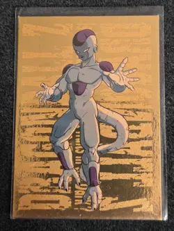 1999 Dragon Ball Z Frieza Gold Foil Card #G6 Artbox FUNimation JPP/AMADA LP - Image 1