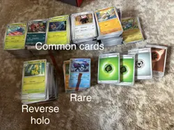 Pokemon Mega Evolution common, rare and Holo Reverse Bulk 1000+ Cards Bundle - Image 1