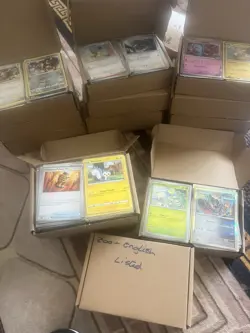 2600+ English Pokemon Bulk Holo Reverse Holo and Standard Pokemon Cards Joblot - Image 1